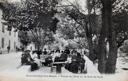 Terrasse bord aude